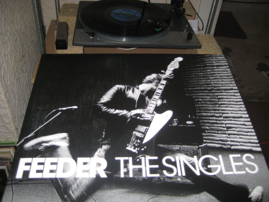 Feeder The Singles Album Cover