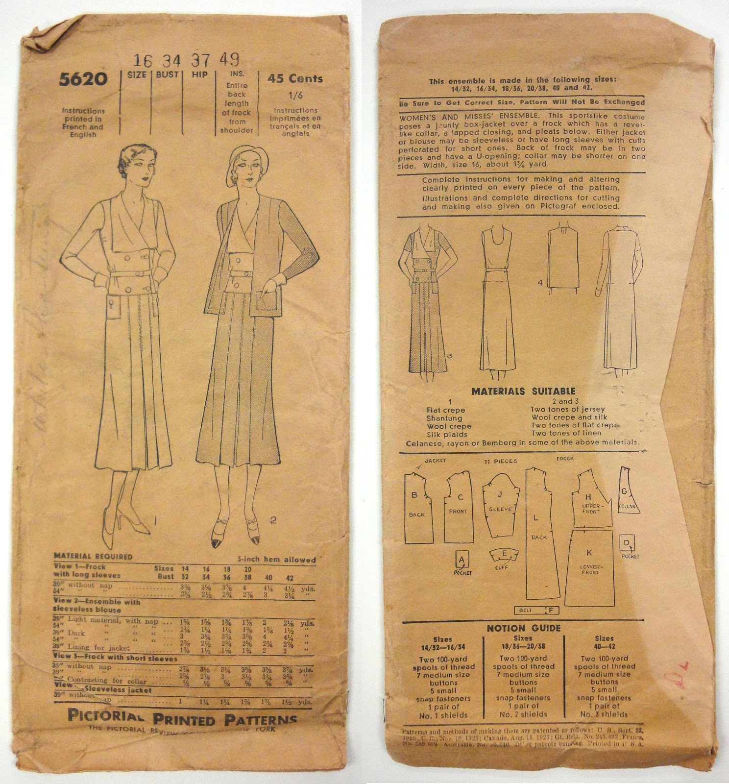 Feedsack Dress Pattern