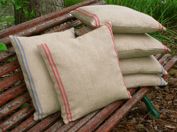 Feedsack Pillows