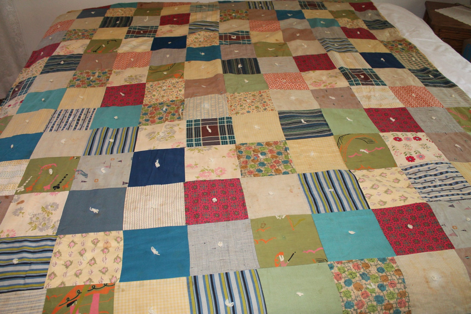 Feedsack Quilts For Sale