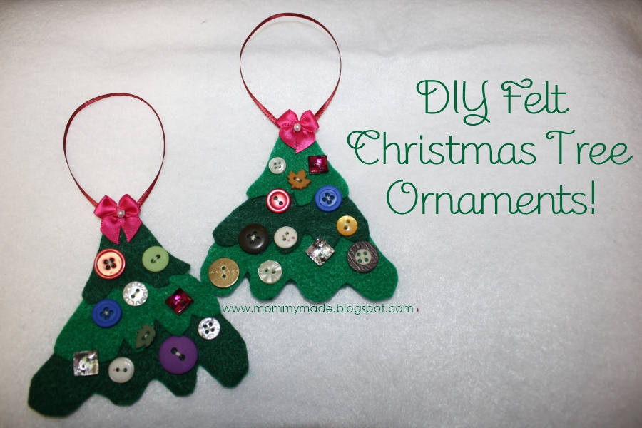 Felt Christmas Tree Decorations To Make