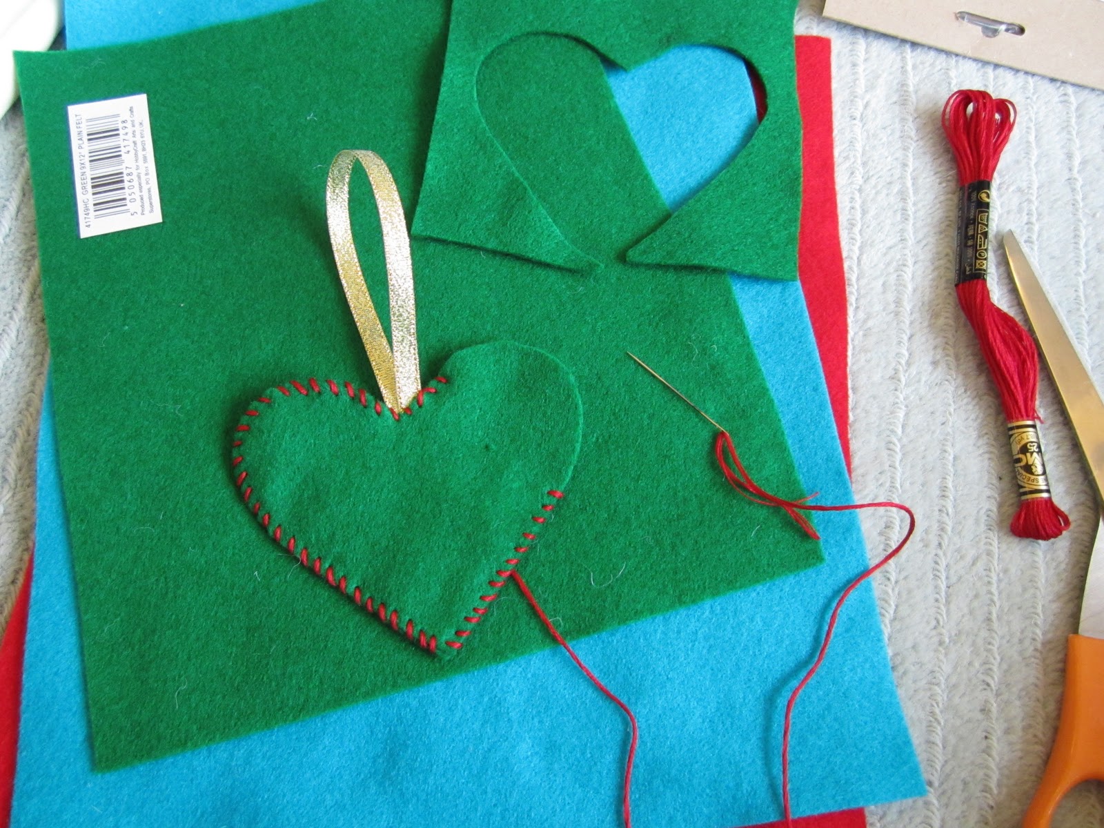 Felt Christmas Tree Decorations To Make