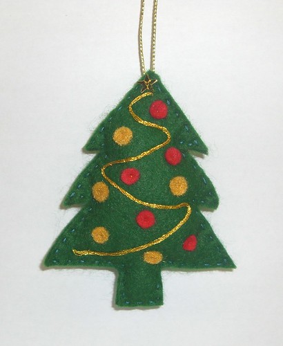 Felt Christmas Tree Decorations To Make