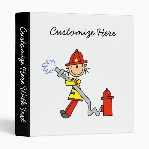 Female Firefighter Cartoon