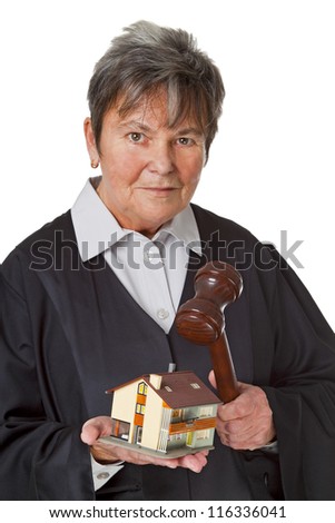 Female Lawyer Clipart