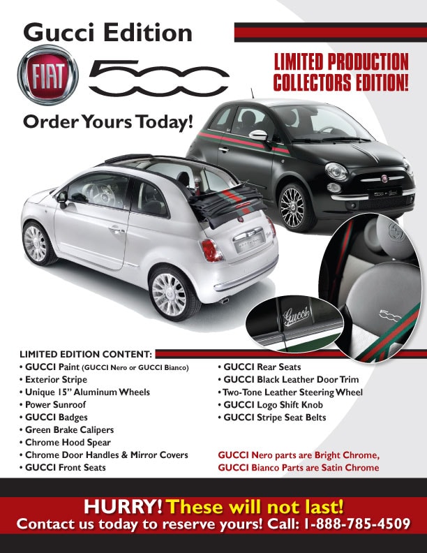 Fiat 500 Gucci Edition Cost