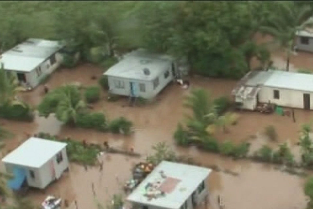 Fiji Cyclone Damage Nadi