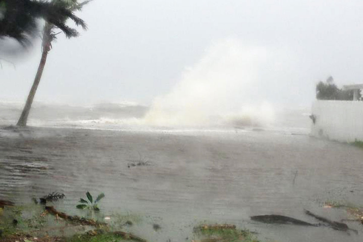 Fiji Cyclone Evan Images