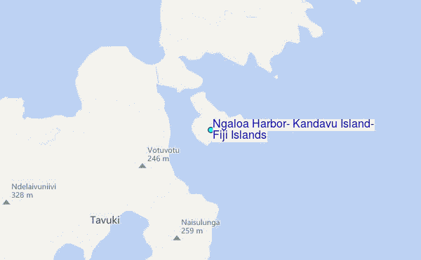 Fiji Islands Location