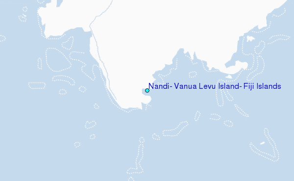 Fiji Islands Map Location