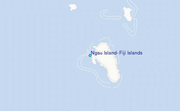 Fiji Islands Map Location