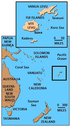 Fiji Map Pdf