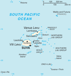 Fiji Map Pdf