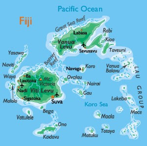 Fiji Map World