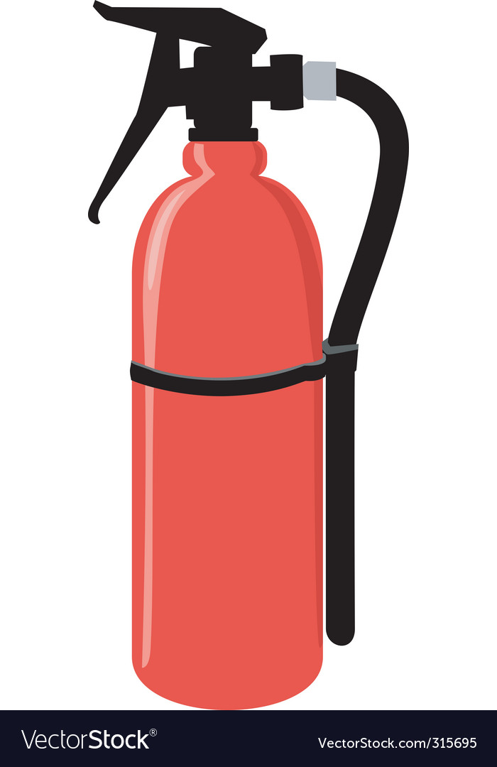 Fire Extinguisher Logo Vector