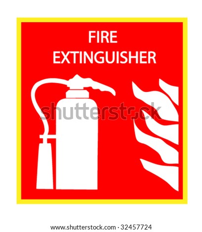 Fire Extinguisher Logo Vector