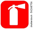 Fire Extinguisher Logo Vector