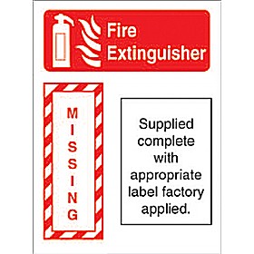 Fire Extinguisher Sign Board