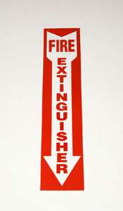 Fire Extinguisher Sign Board