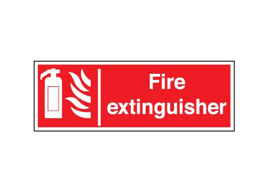 Fire Extinguisher Sign Board