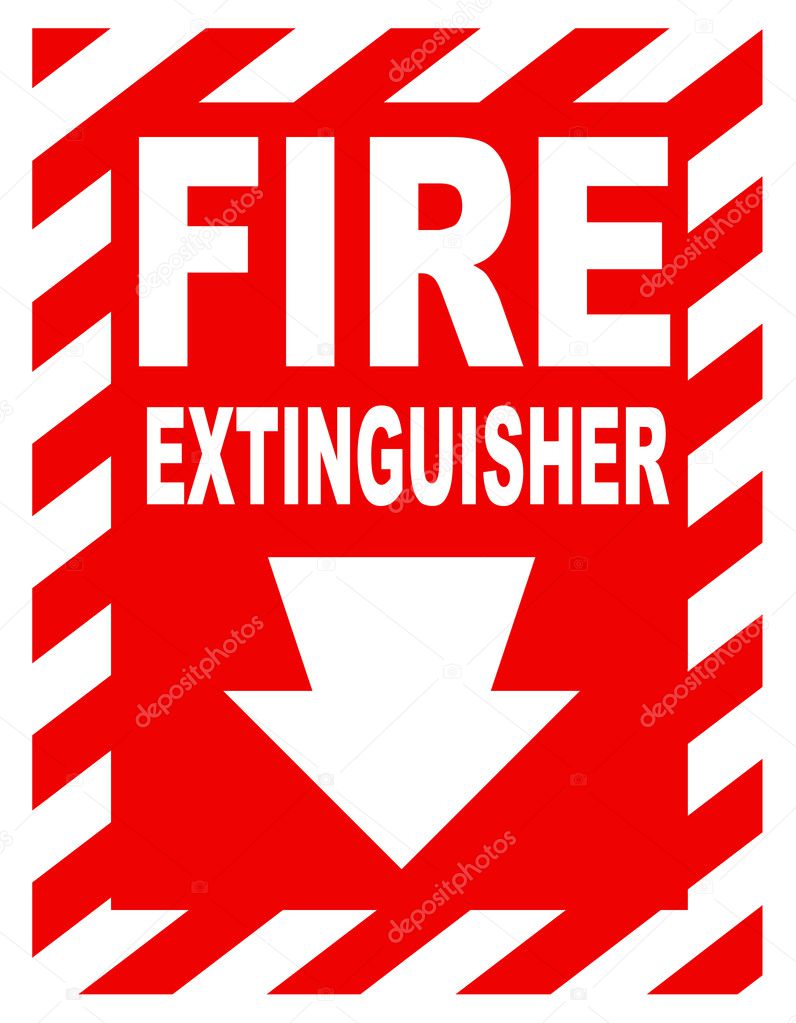 Fire Extinguisher Signage