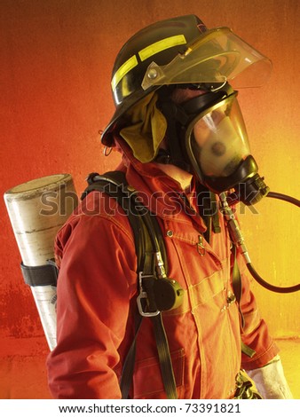 Firefighter In Action Pictures