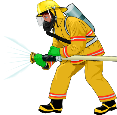 Firefighter Logo Clip Art