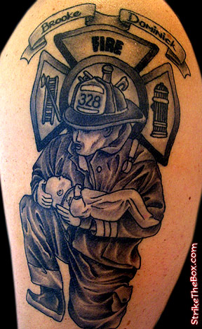 Firefighter Tattoos Pictures