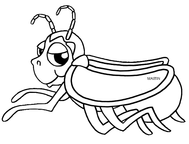 Firefly Insect Clipart