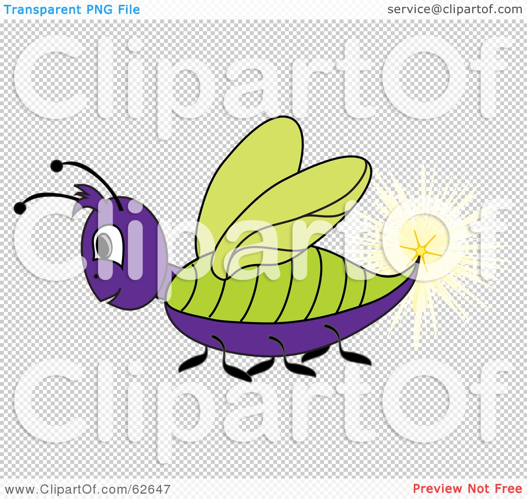 Firefly Insect Clipart