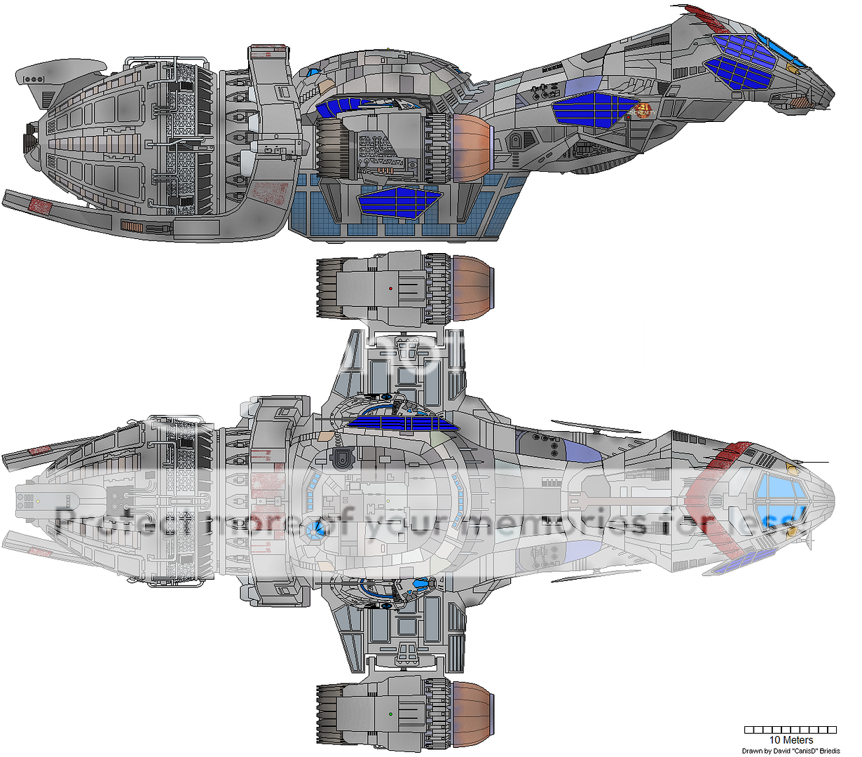 Firefly Serenity Blueprints