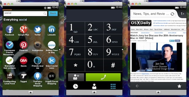 Firefox Os Screenshots