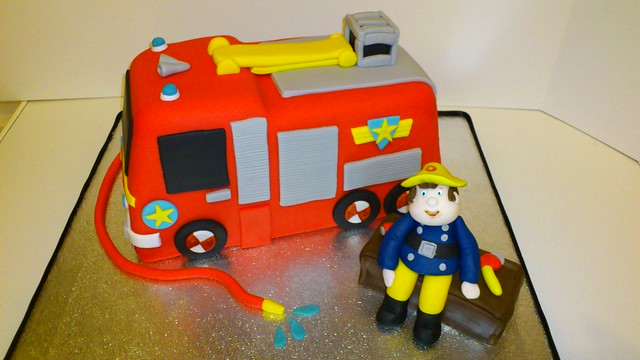 Fireman Sam Cake Pan