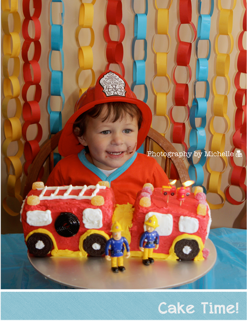 Fireman Sam Cake Tin