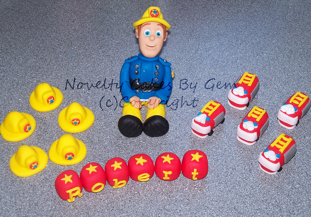 Fireman Sam Cake Topper