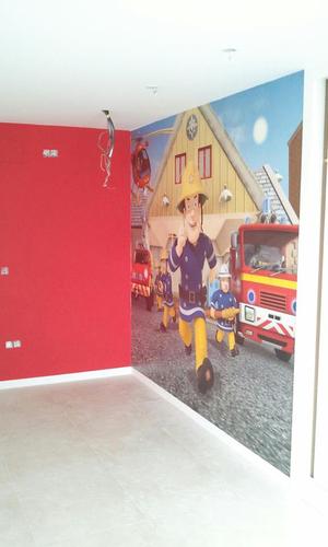 Fireman Sam Wallpaper Mural