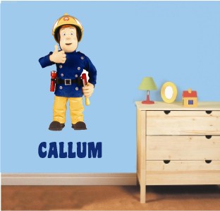 Fireman Sam Wallpaper Mural