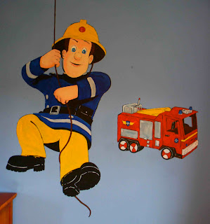 Fireman Sam Wallpaper Mural