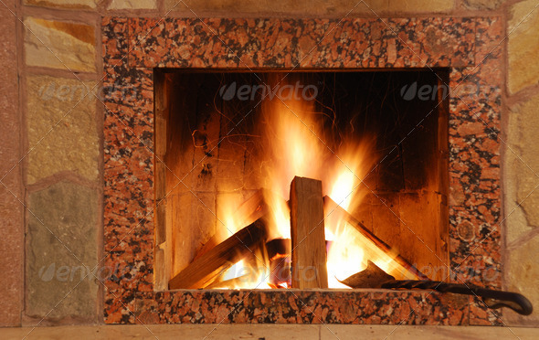 Fireplace Clipart