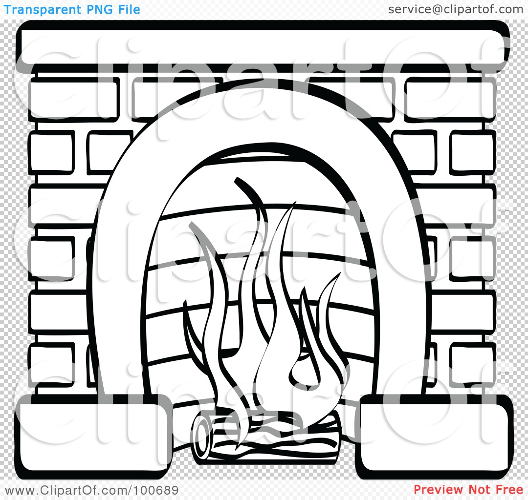 Fireplace Clipart