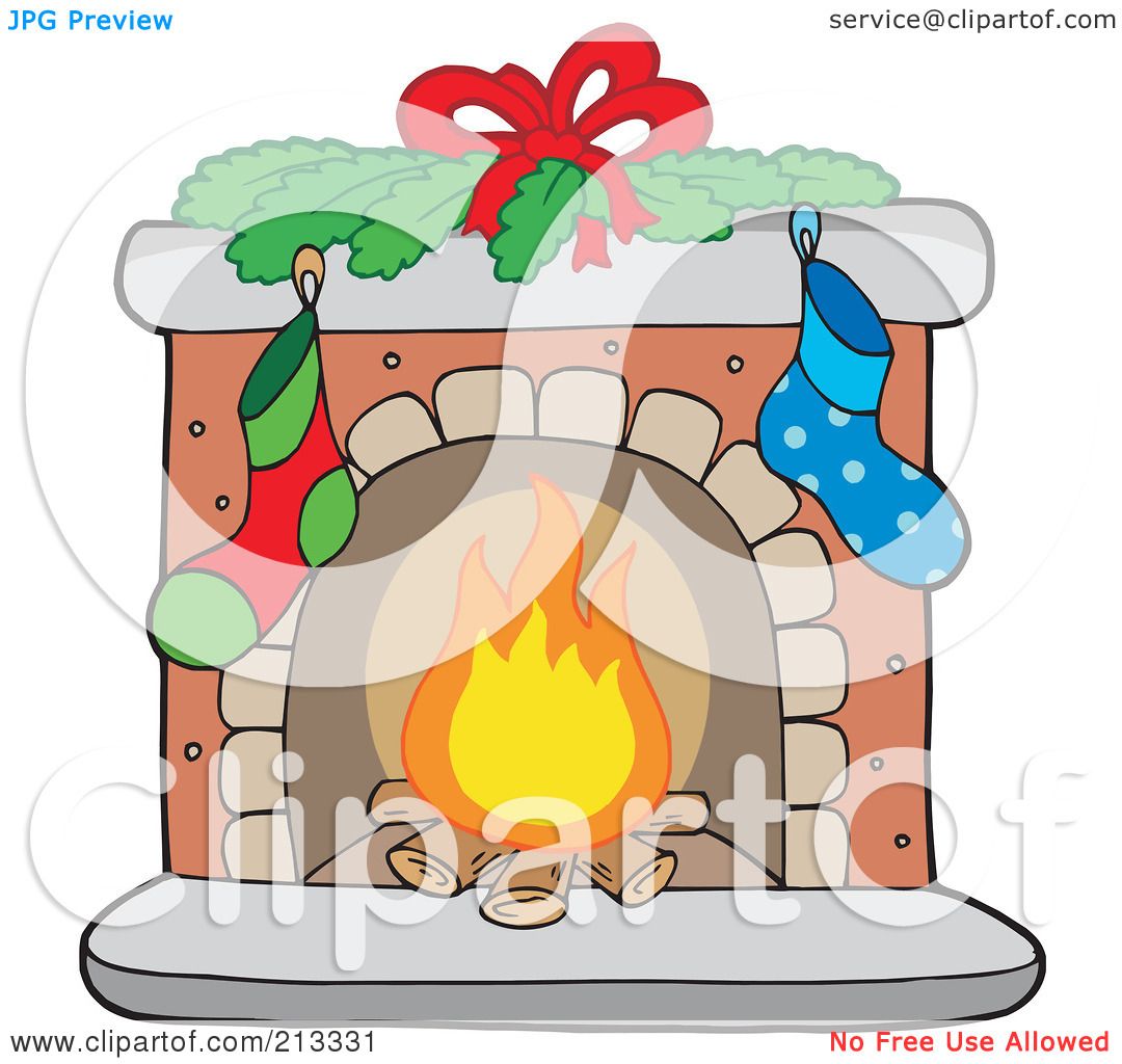 Fireplace Clipart