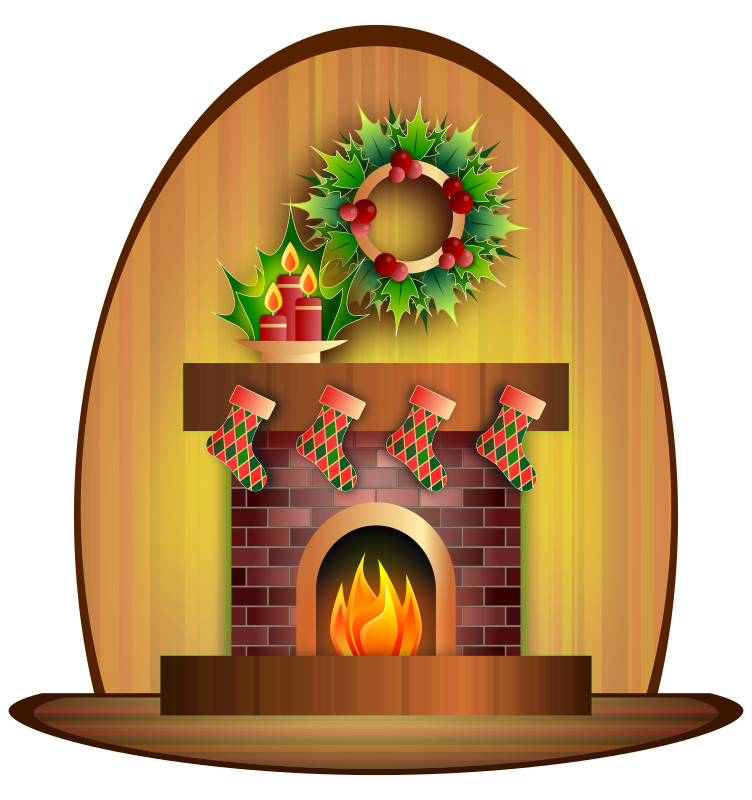 Fireplace Clipart