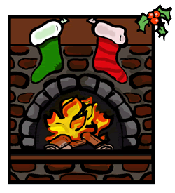 Fireplace Clipart