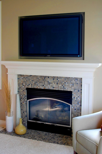 Fireplace Design Ideas With Tv Above