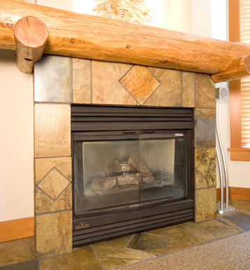 Fireplace Ideas Stone Tile