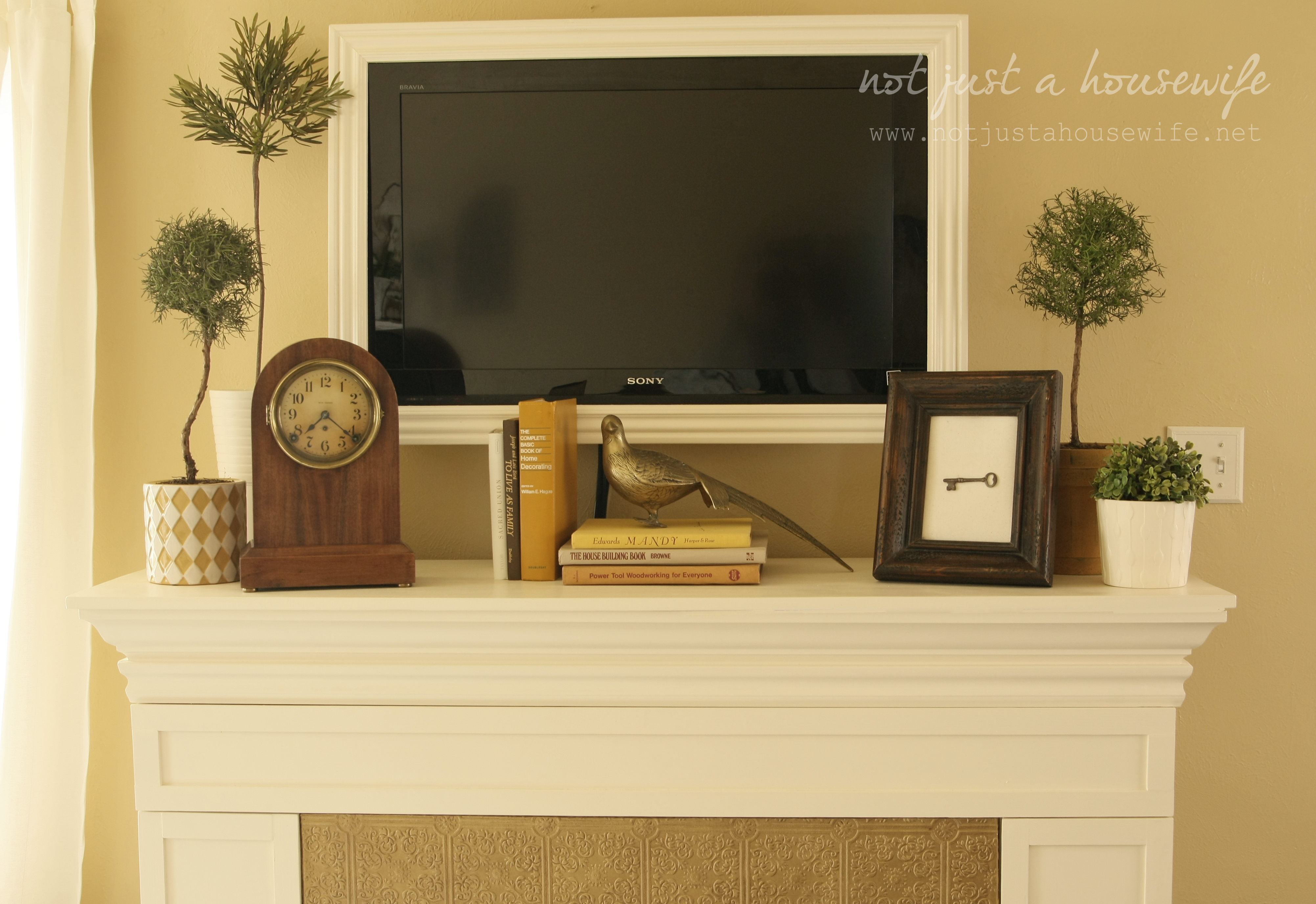 Fireplace Mantels Decorating Photos