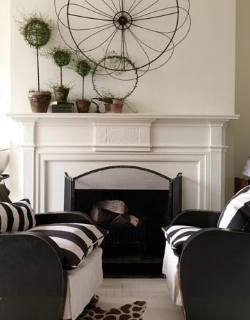 Fireplace Mantels Decorating Photos