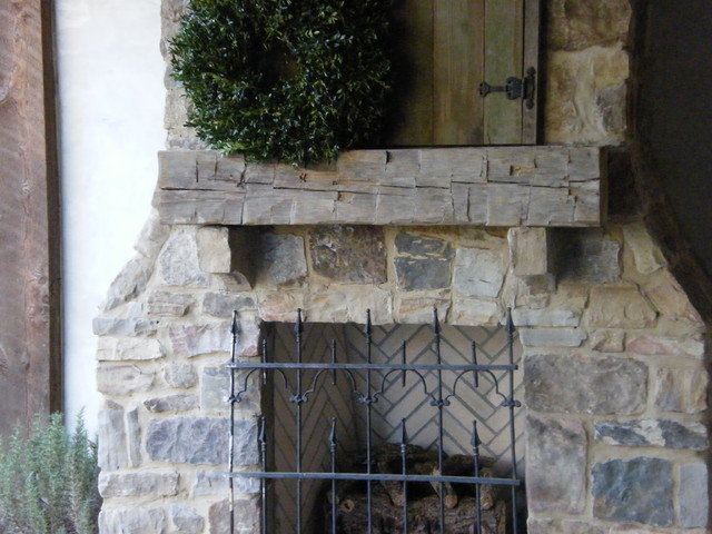 Fireplace Mantels Wood Beam