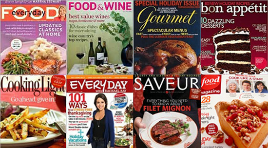 Food Magazine Layout Inspiration