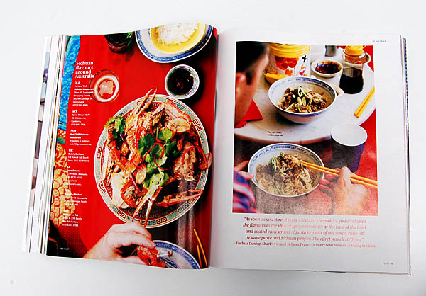 Food Magazine Layout Inspiration